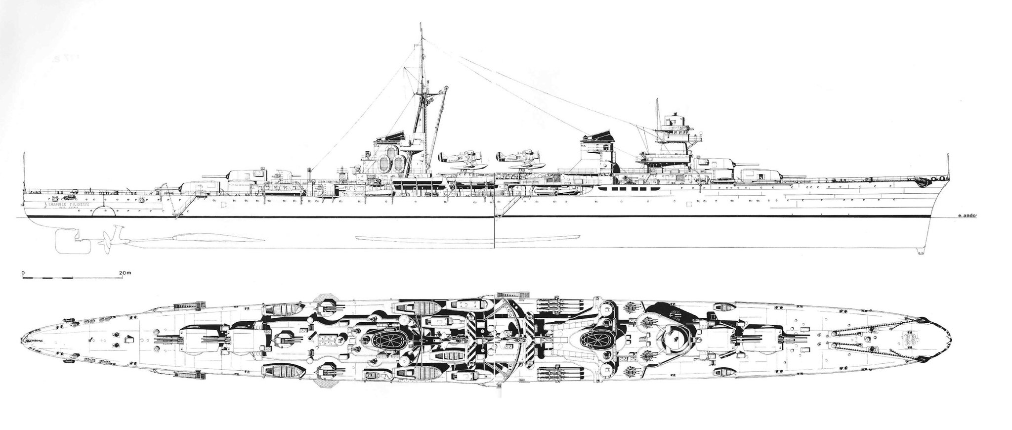 Duca d'Aosta. Soviet Italian - My, Story, Fleet, Italy, Cruiser, Ship, Longpost