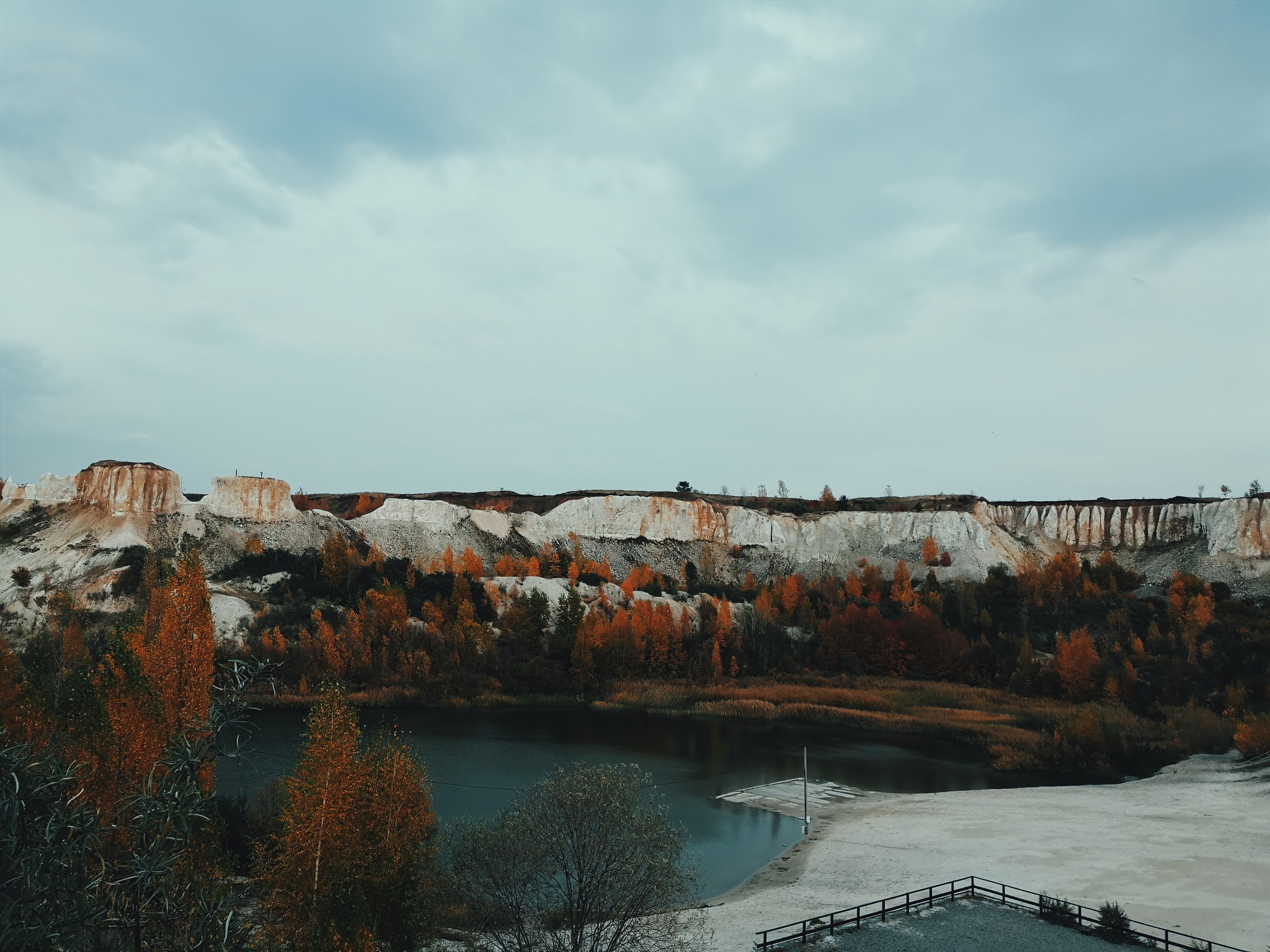 Осень в Белом колодце Воронежская область - Моё, Мобильная фотография, Природа, Осень, Длиннопост