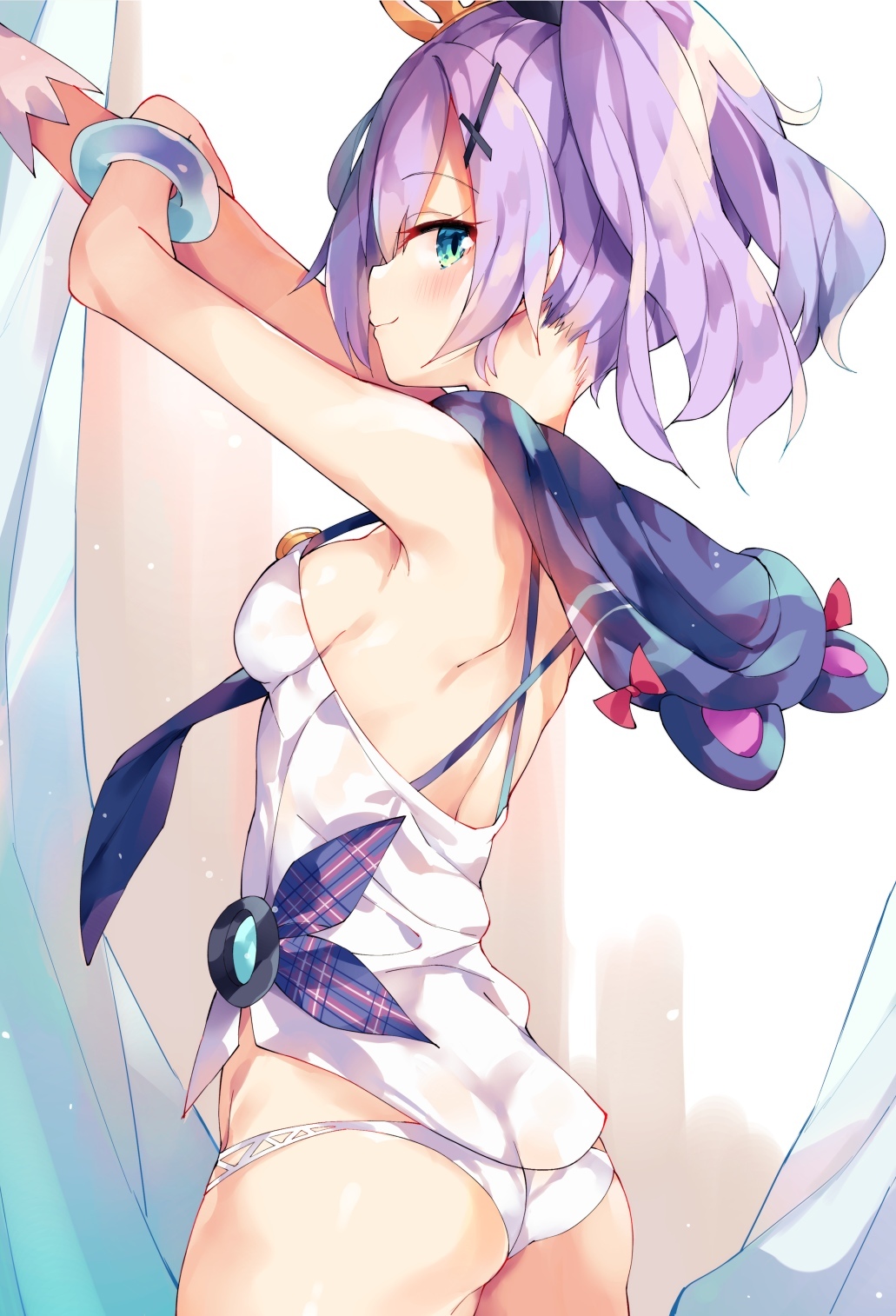 Javelin - NSFW, Azur Lane, Javelin, Sideboob, Панцу, Anime Art, Аниме, Арт