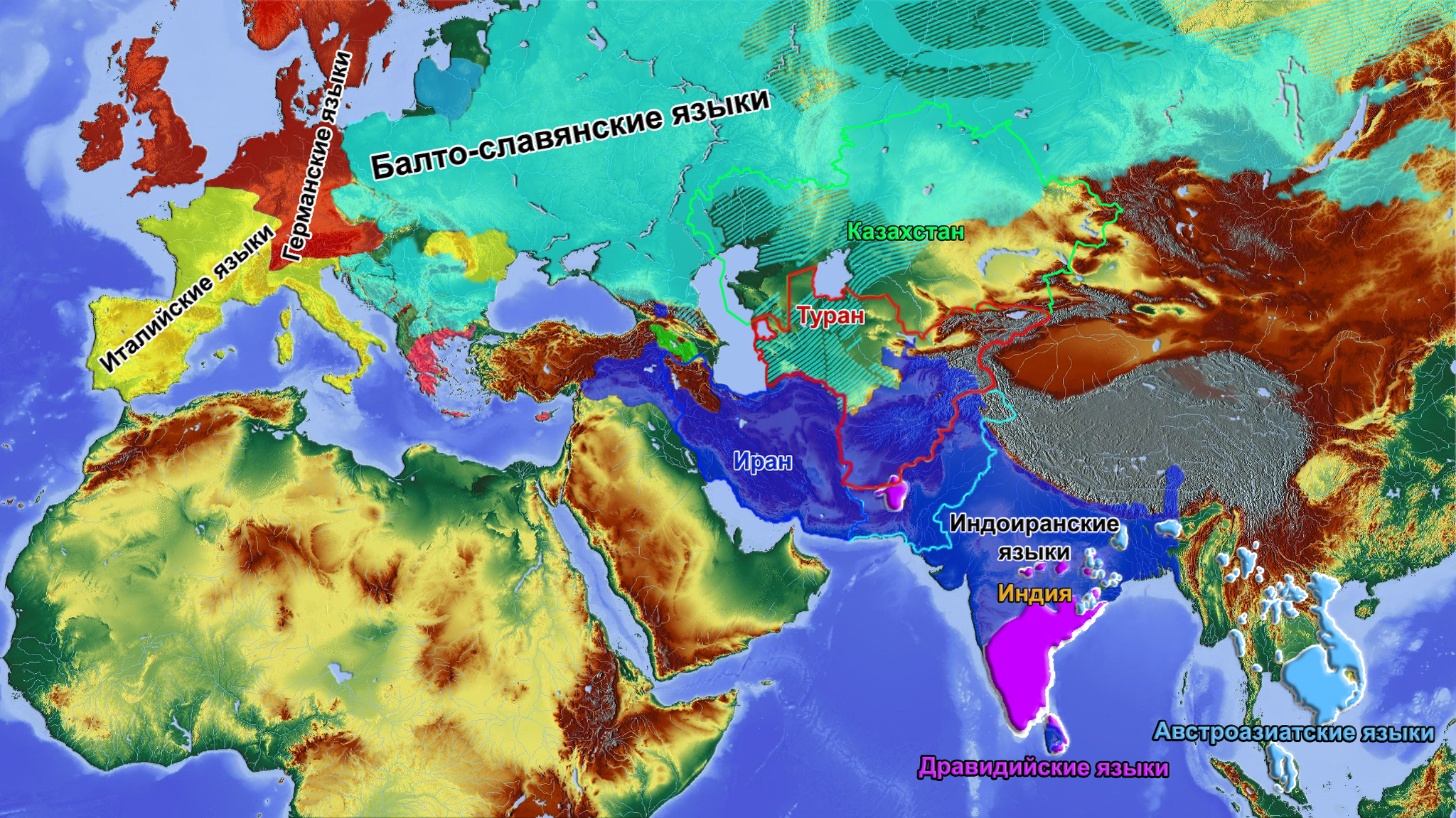 Population history of Central and South Asia according to ancient DNA - My, The science, Story, Population genetics, India, Southern Asia, Central Asia, Video, Longpost, Indo-Europeans, GIF