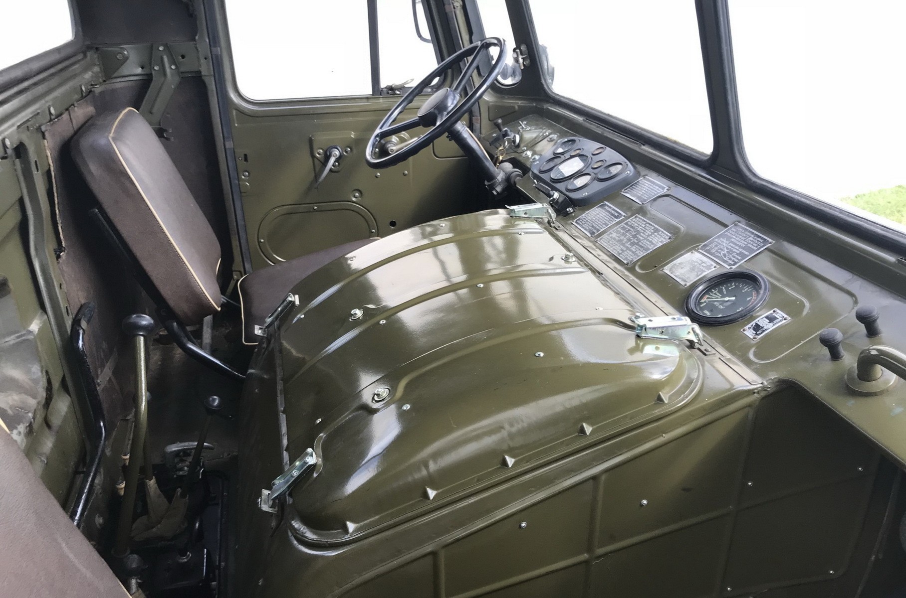 GAZ-66 from military conservation sold at auction in the USA - Gas, Auto, Truck, Longpost