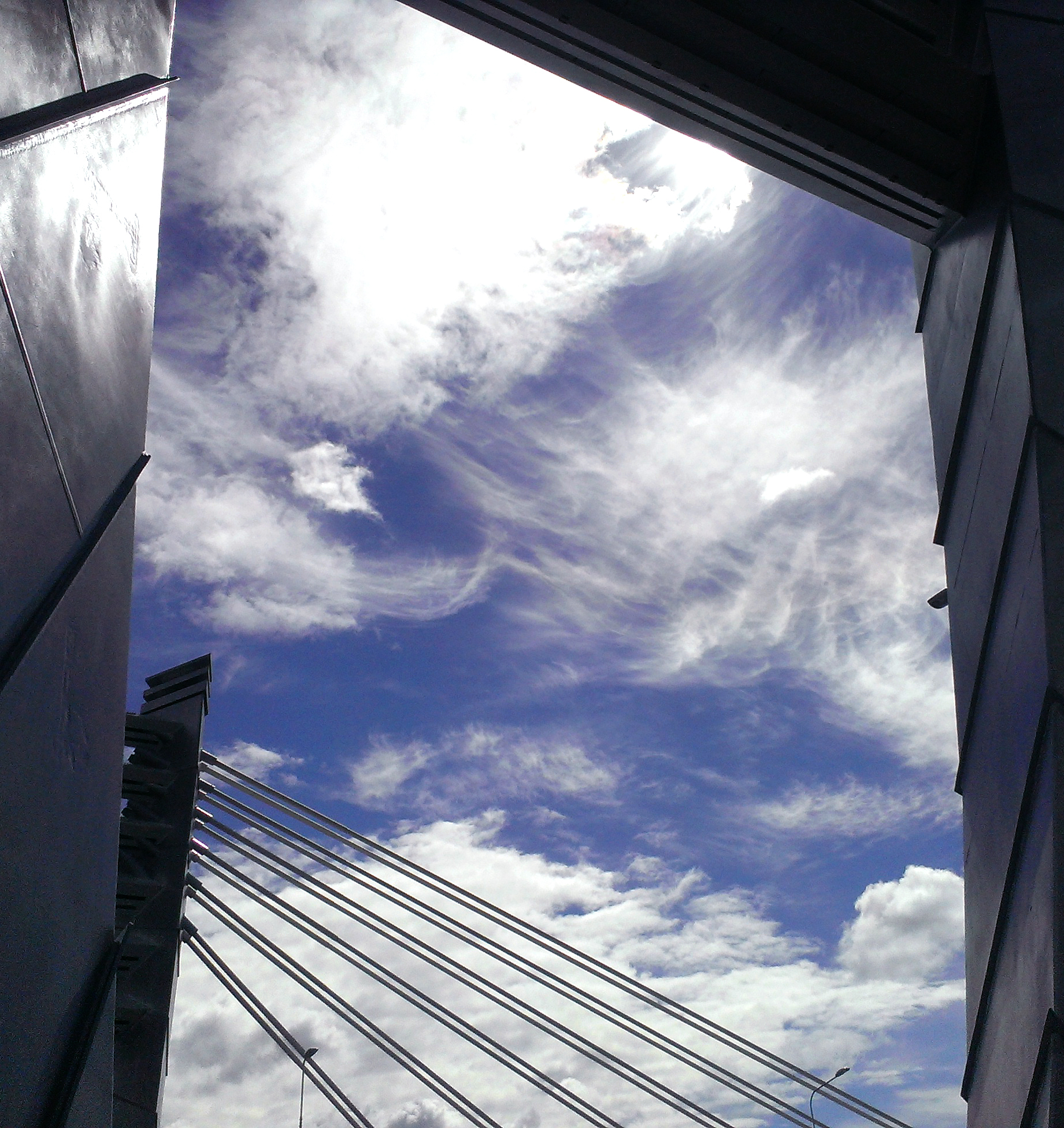 Betancourt Bridge - My, The photo, Betancourt Bridge, Sky, Clouds, Summer, Longpost