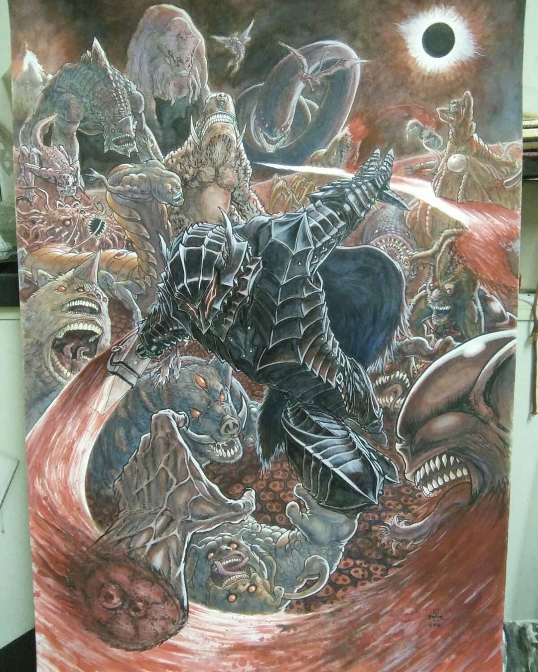 Berserk Art - Аниме, Кэнтаро Миура, Рисунок, Манга, Берсерк