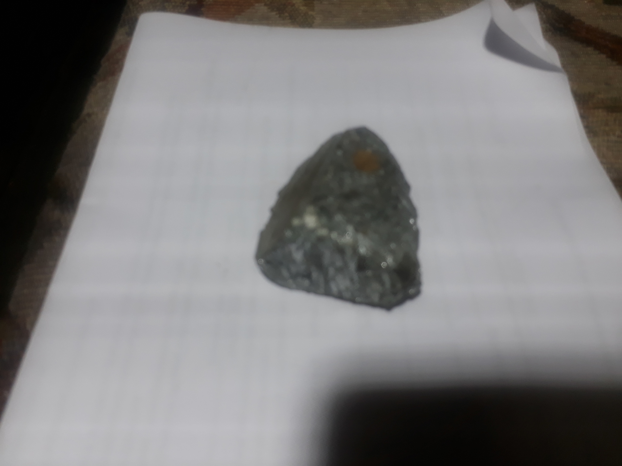 What is this mineral? It is similar in weight to lead, with a file it is sharpened like aluminum. Isn't it magnesium? - My, Minerals, What's this?, Magnesium, Longpost