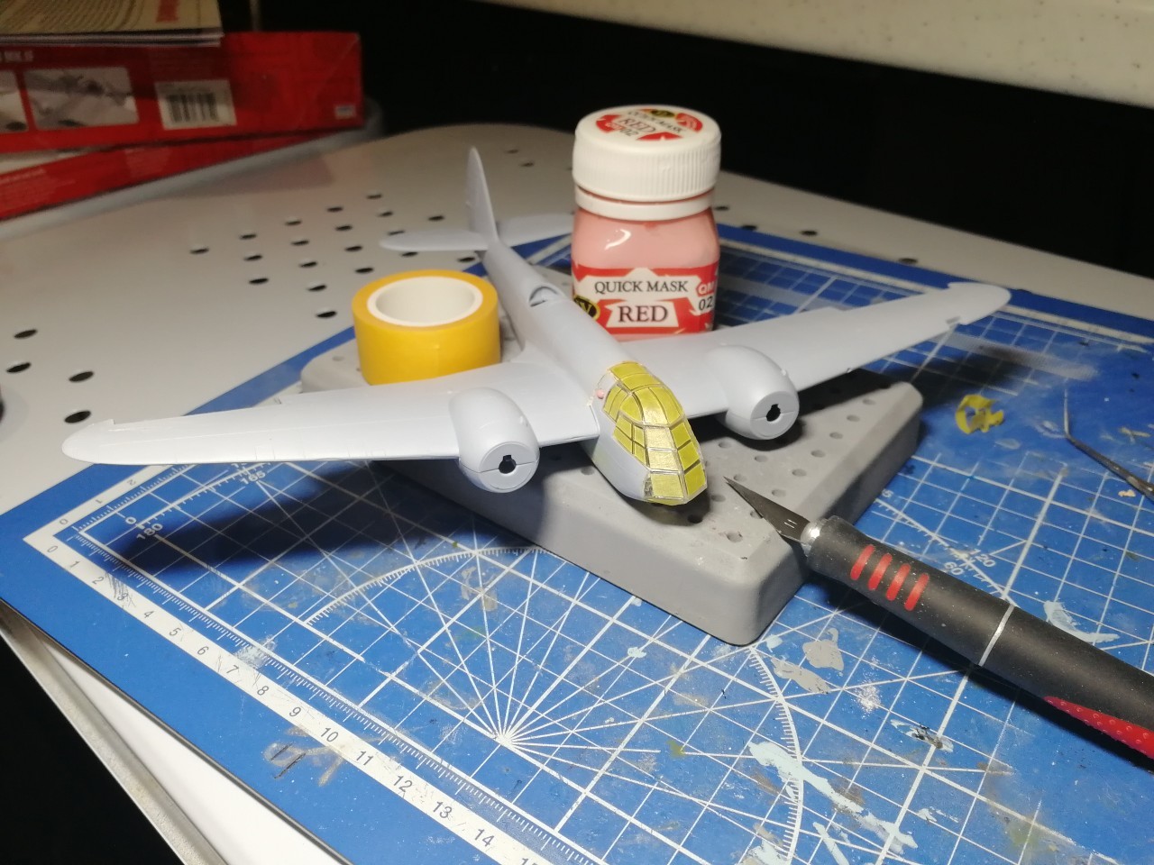 [WIP] Bristol Blenheim Mk.1F (AirFix, 1:72) №1 - Моё, Сборная модель, Авиация, Вторая мировая война, 1:72, Великобритания, Длиннопост