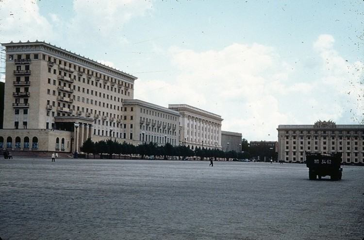 Kharkiv, 1959, photographer Marc De Groot - the USSR, Kharkov, Longpost, Tram, Retro