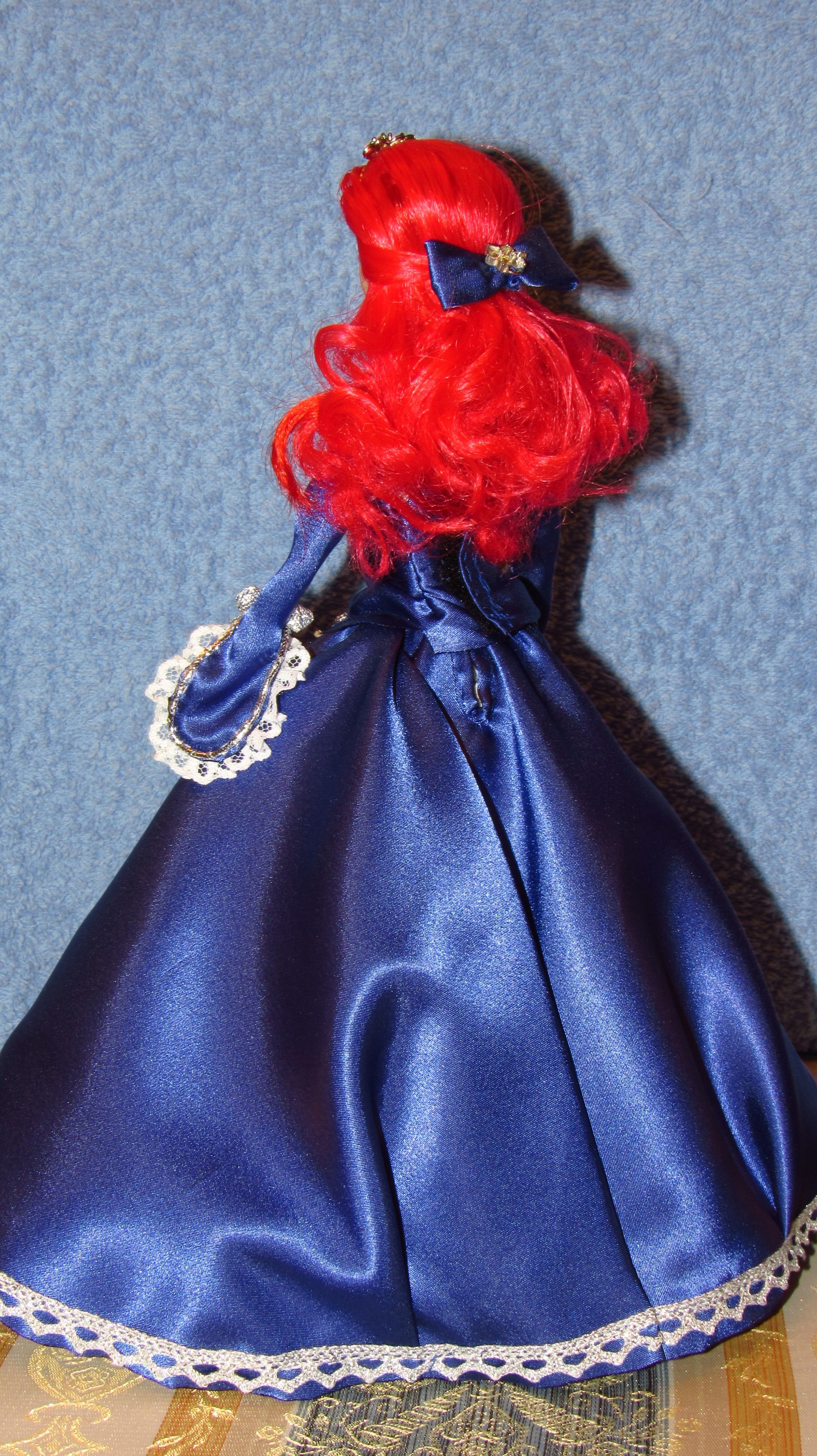 Dress for Ariel! - My, Needlework, Handmade dolls, Longpost