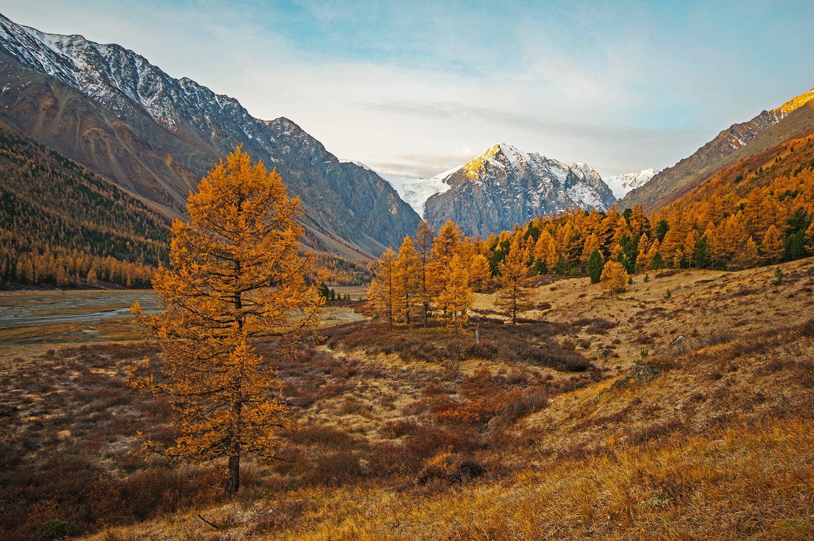 Along the Great Aktru Glacier - The mountains, Mountain Altai, Travels, Holidays in Russia, Tourism, The photo, Michael, Longpost, Altai Republic