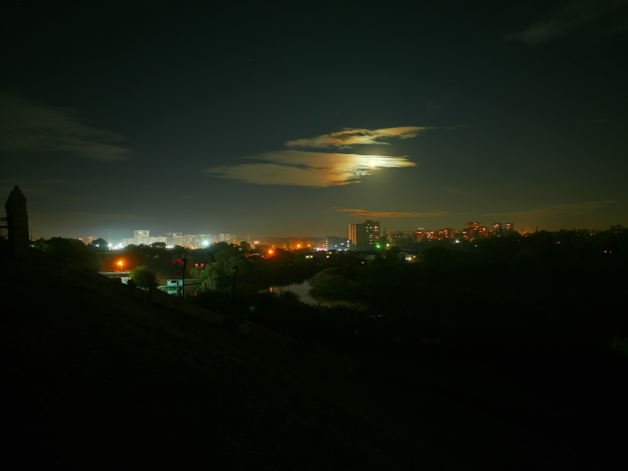 Full moon - My, Rostov-on-Don, The photo, Full moon, Longpost