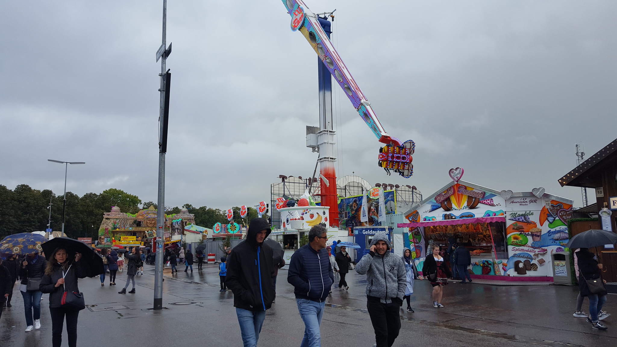 One rainy day or Oktoberfest '19 - My, Adventures, Oktoberfest, Germany, Rain, Longpost