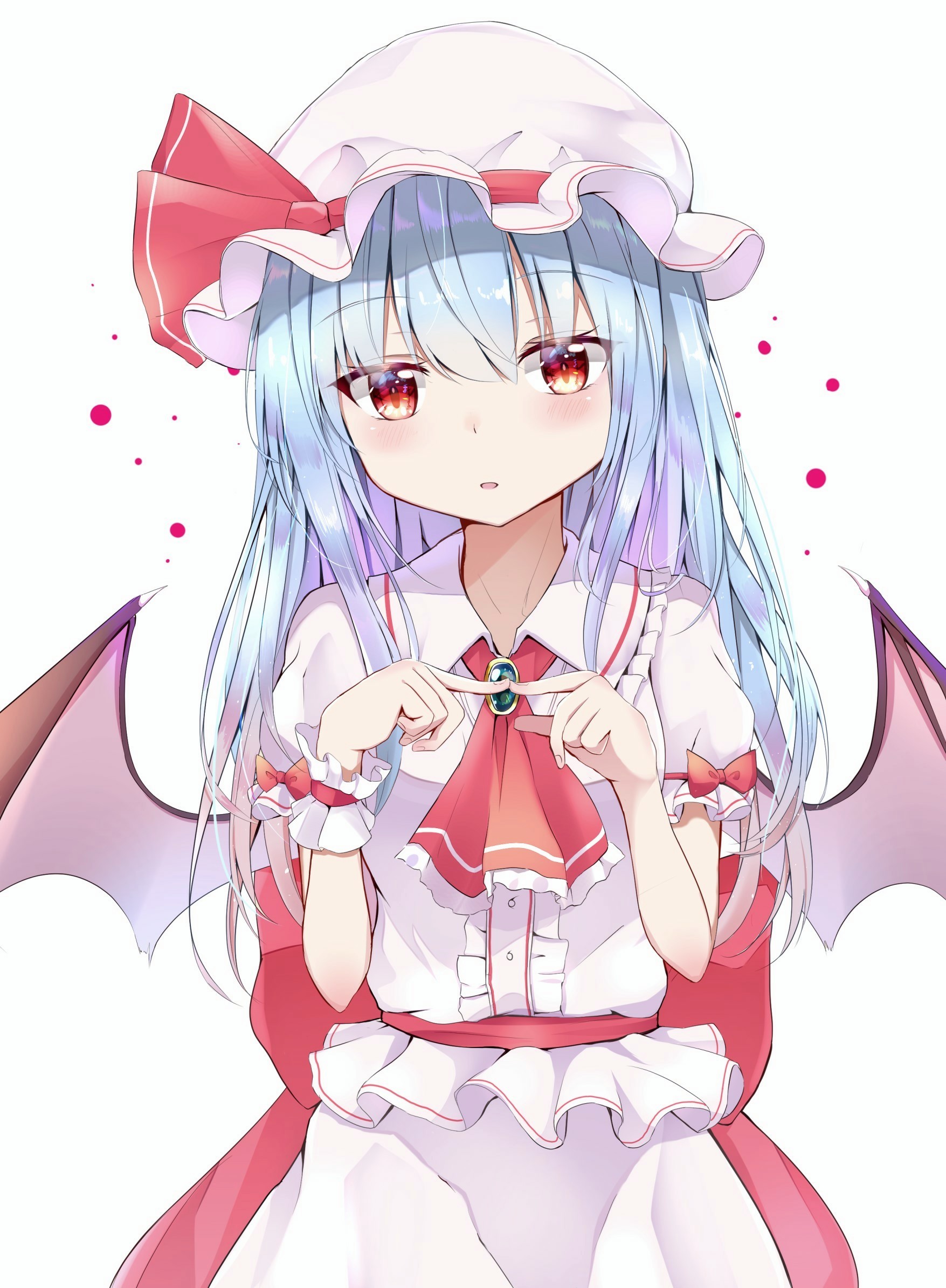 Remilia Scarlet - Touhou, Remilia Scarlet, Anime Art, Аниме, Не аниме, Iyo