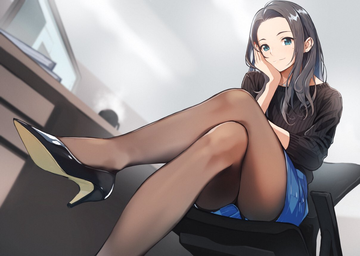 Working day in full swing - Art, Anime art, Original character, Doshimash0