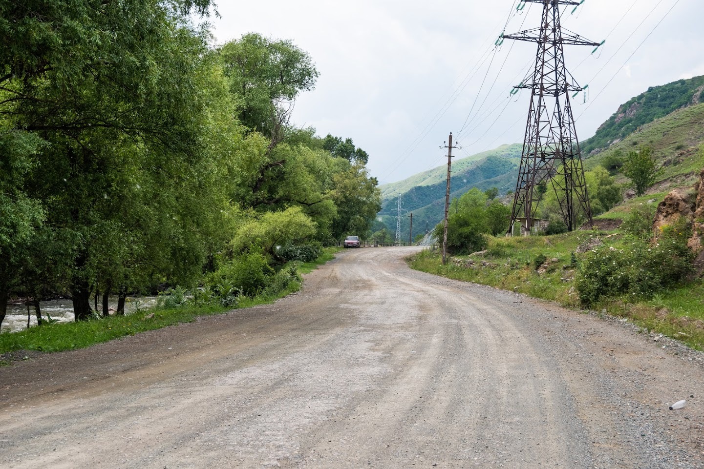 Karabakh landscapes and hot spring. - My, Travels, Nagorno-Karabakh, Armenia, Trip, The photo, Landscape, Longpost