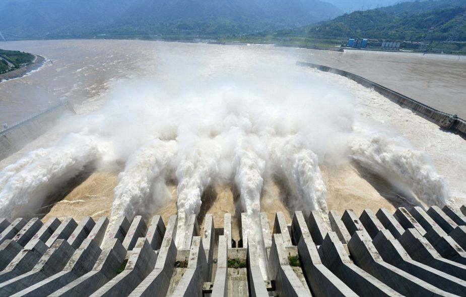 The Three Gorges Hydroelectric Power Plant in China. - China, Dam, Power engineering, Yangtze, Longpost