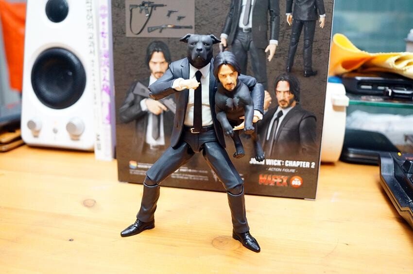 Dog Wick - John Wick, Dog, Toys, Keanu Reeves