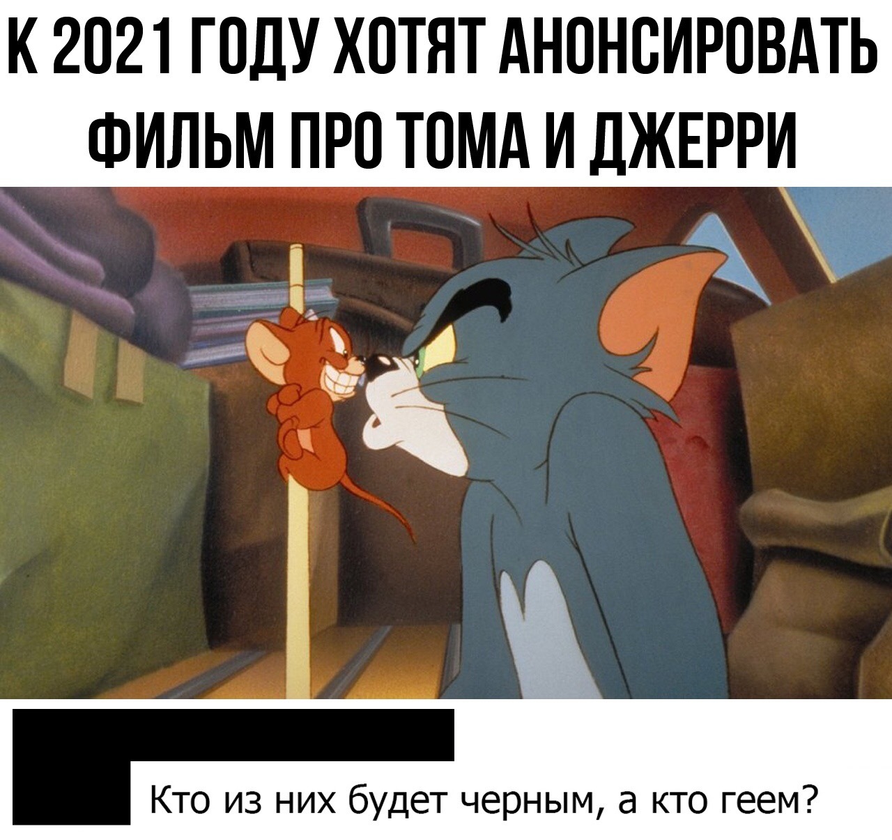 Will it be a love story? - Tom and Jerry, Warner brothers, Movies, Picture with text