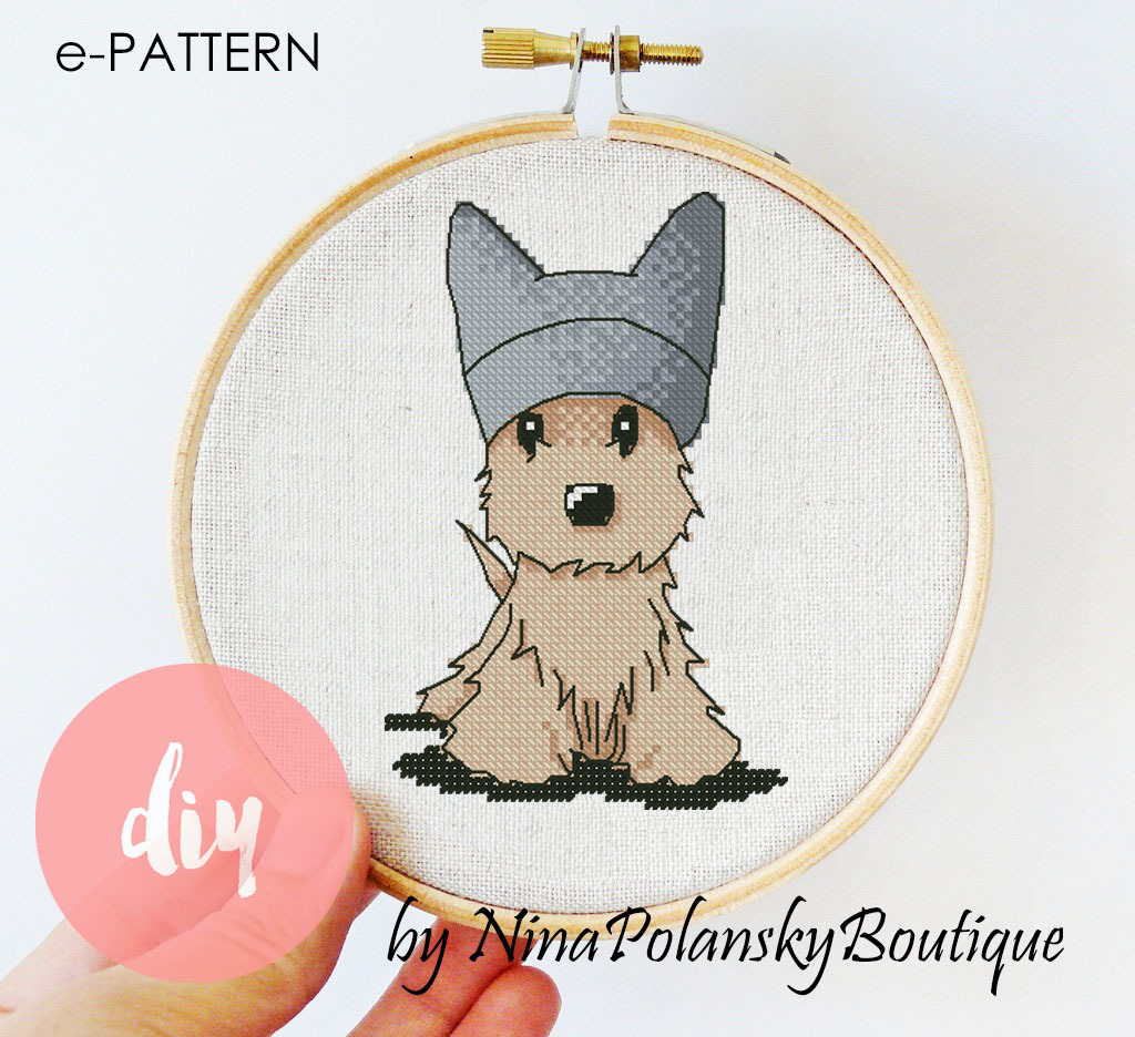 A series of free cross stitch patterns with dogs based on the illustrations of Kim Niles - My, Cross-stitch, Embroidery, Dog, Animals, Is free, Needlework, Needlework without process, Longpost