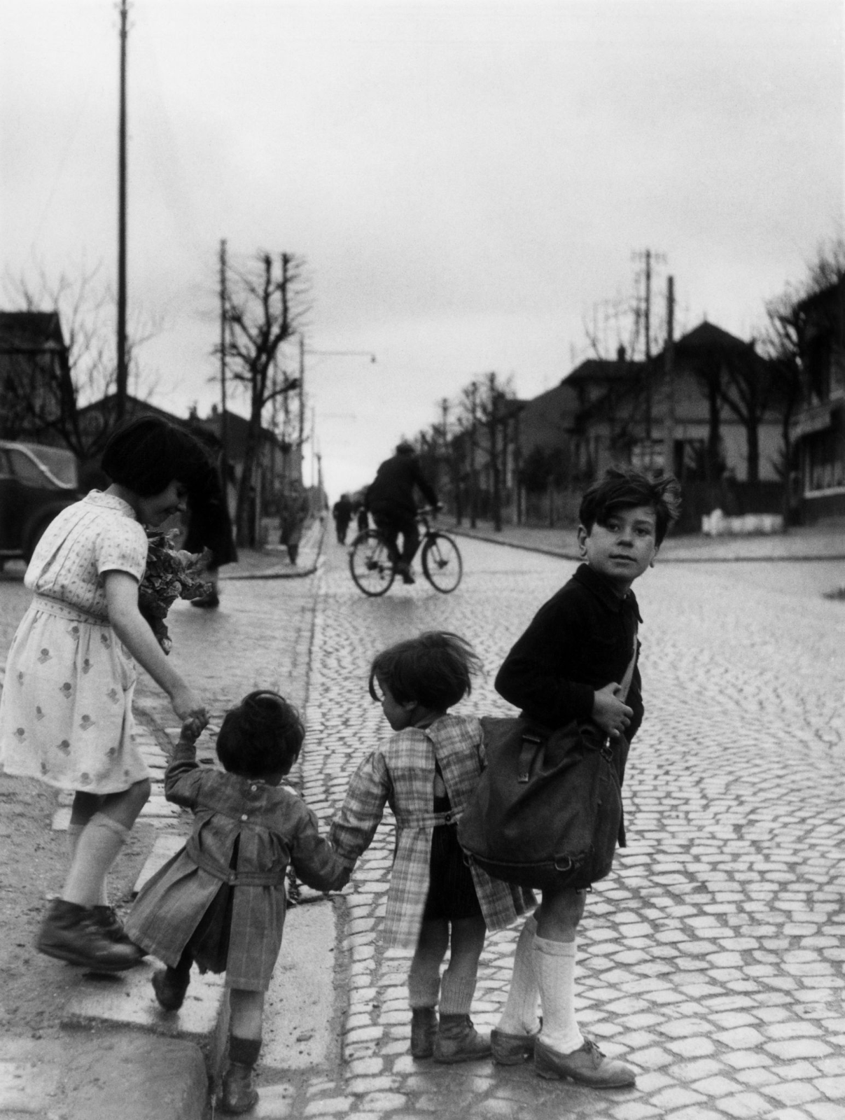 Жизнь парижских пригородов в 1950-х. - Париж, Франция, Фотография, Длиннопост, Ретро