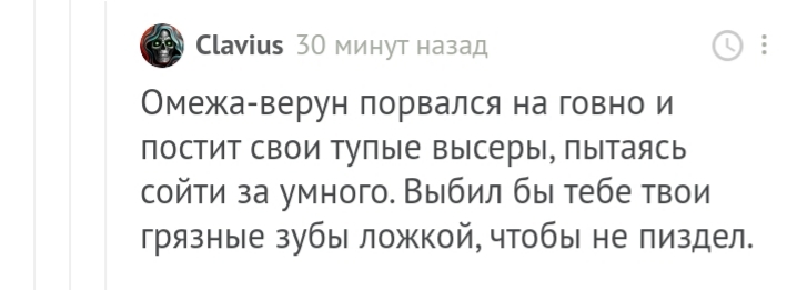 Какие комментарии разрешены на Пикабу - Юмор, Комментарии на Пикабу, Атеизм, Мат, Скриншот