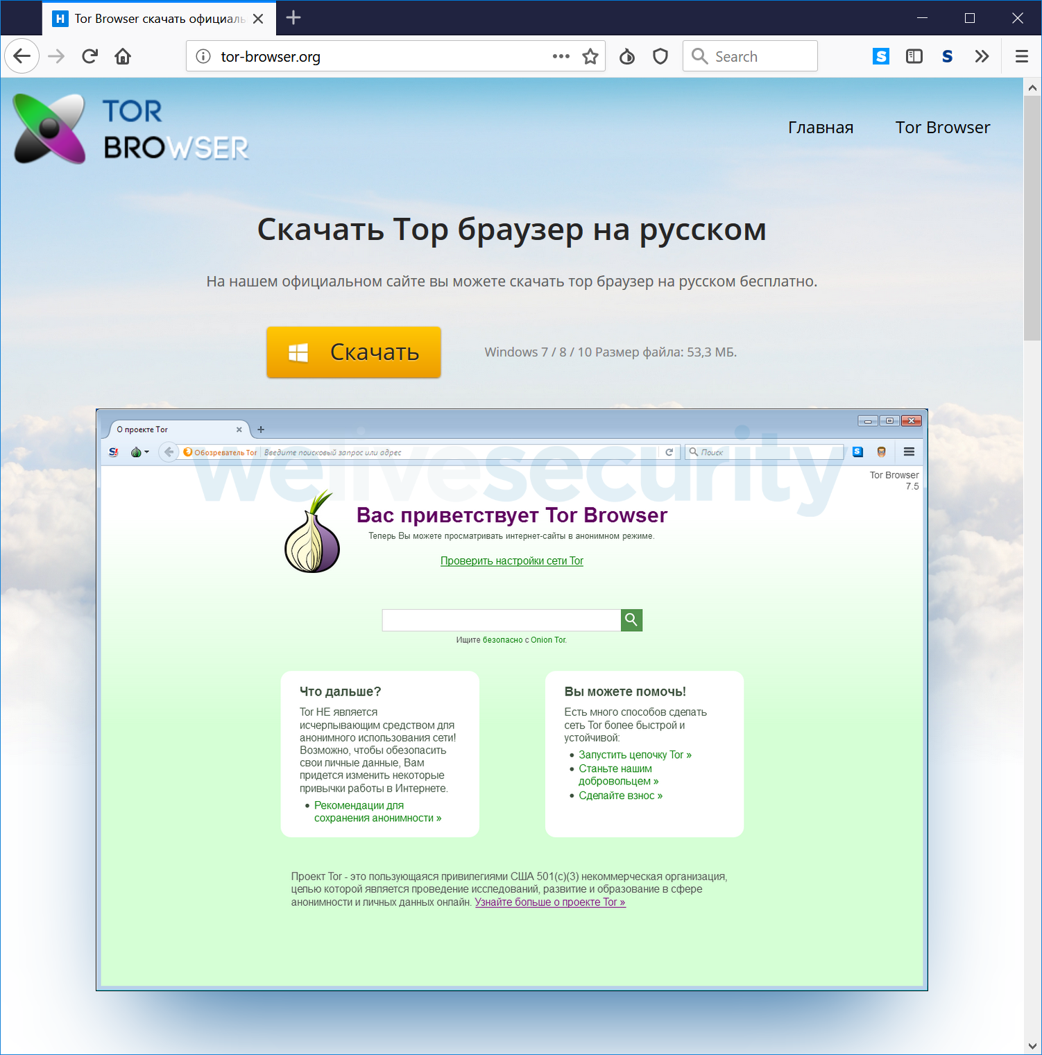 Fake Russian Version of Tor Browser Used to Steal Cryptocurrency and QIWI - Trojan, Tor, Phishing, Longpost