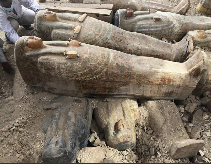 When you urgently need to increase the flow of tourists from Germany - Egypt, Sarcophagus, Mummy, Tourism, Archaeological excavations, Longpost