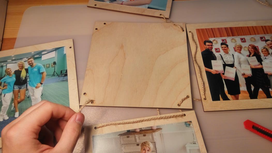 DIY: An effective replacement for a photo album - My, With your own hands, Wood products, Video, Longpost