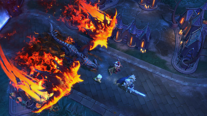 Deathwing, tremble before his might! - HOTS, MOBA, Warcraft, Deathwing, Video, Longpost