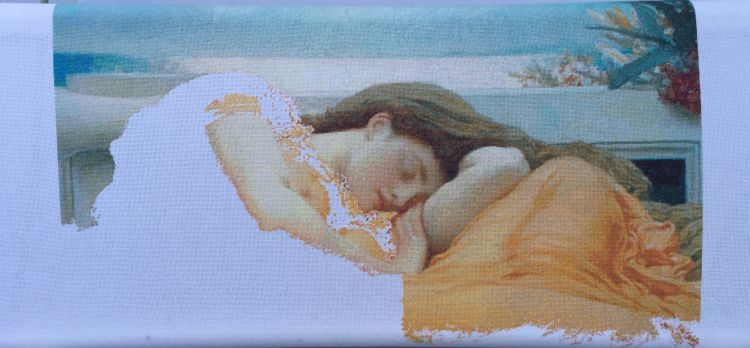 Burning June, embroidery - My, Cross-stitch, Hobby, Longpost, Needlework, Needlework with process