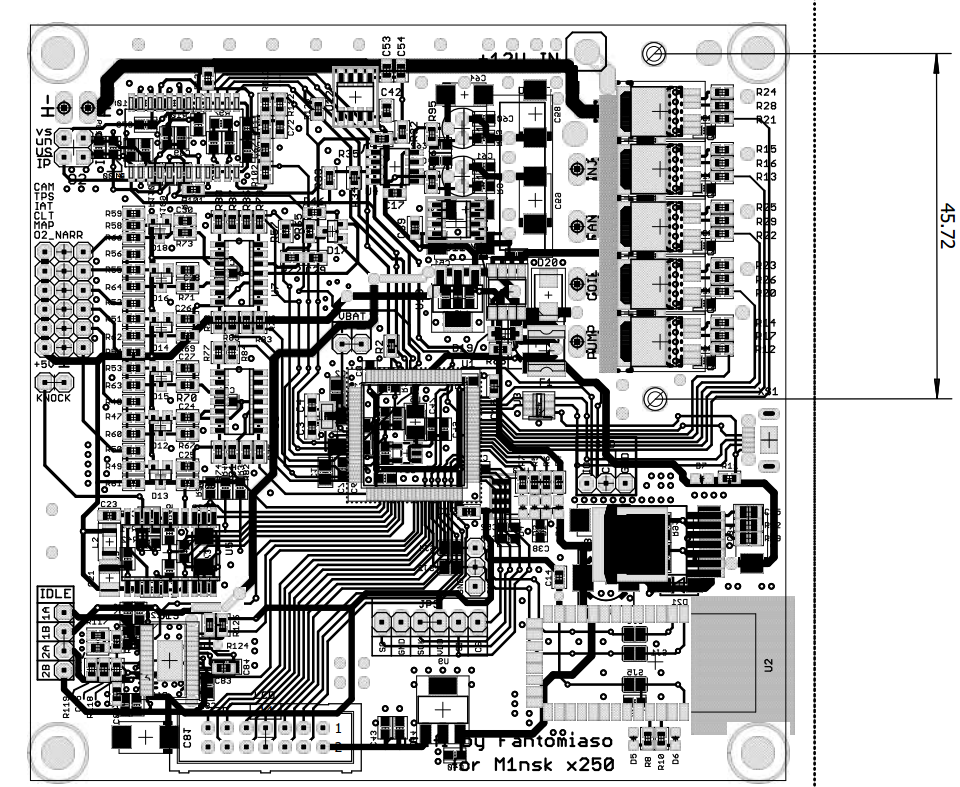 Friday's mine. Homemade engine control unit for a motorcycle. - My, Friday tag is mine, Ecu, Longpost