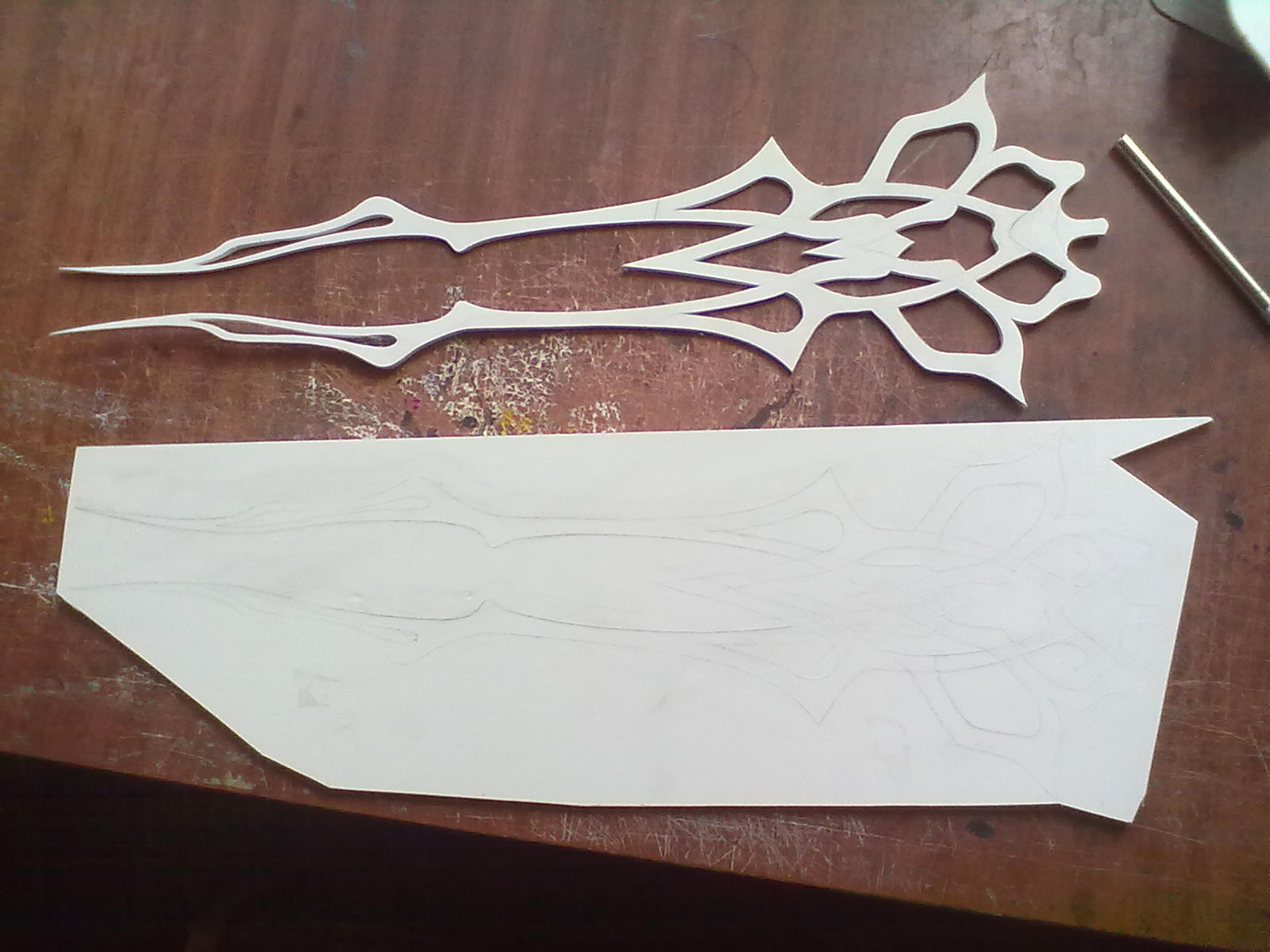 The process of creating Dark Legion's Edge from Lineage 2 - My, Lineage 2, With your own hands, Cosplay, Needlework with process, Longpost