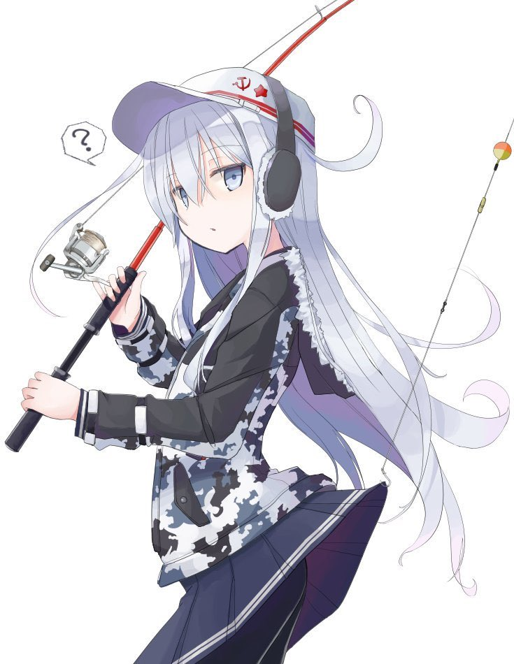 Saury mode - Kantai collection, Verniy, Anime, Hibiki, Anime art, Saury event