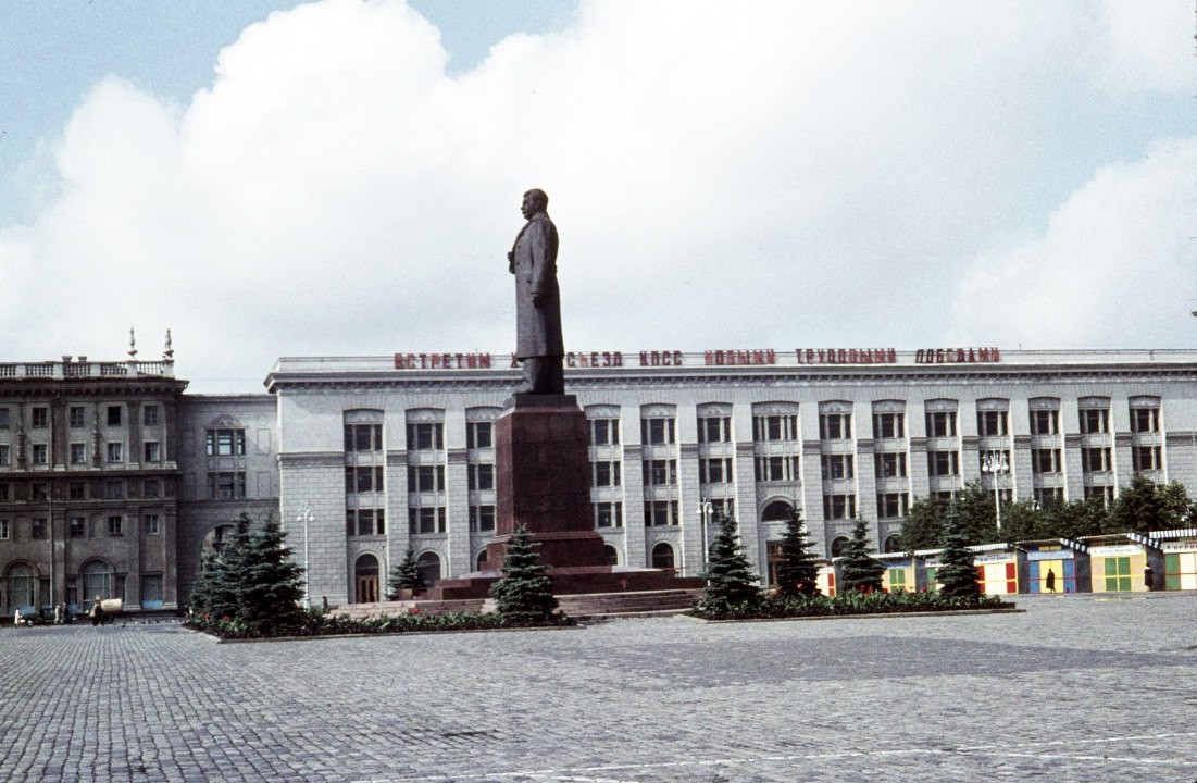 Minsk 1961 - the USSR, Minsk, Longpost