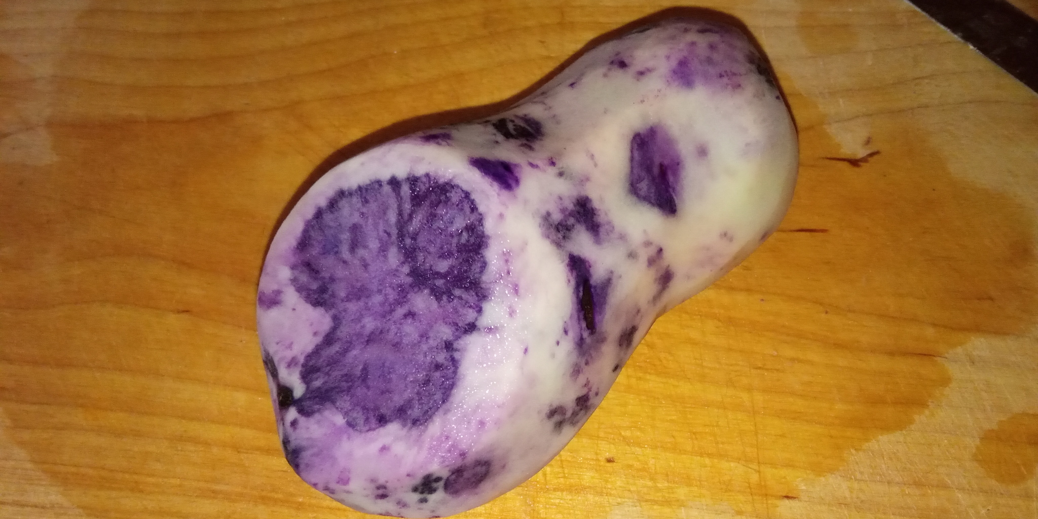 Potato - you are space) - My, Purple, beauty, Longpost