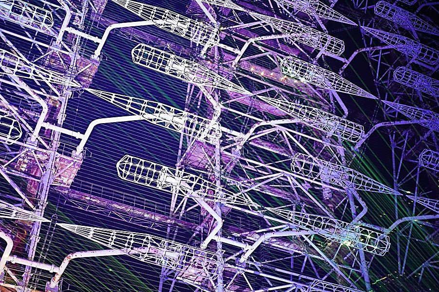 The Soviet Duga station in Chernobyl became the largest digital sculpture - Chernobyl, Exclusion Zone, Art object, Radar Duga, Radiation, Show, Longpost