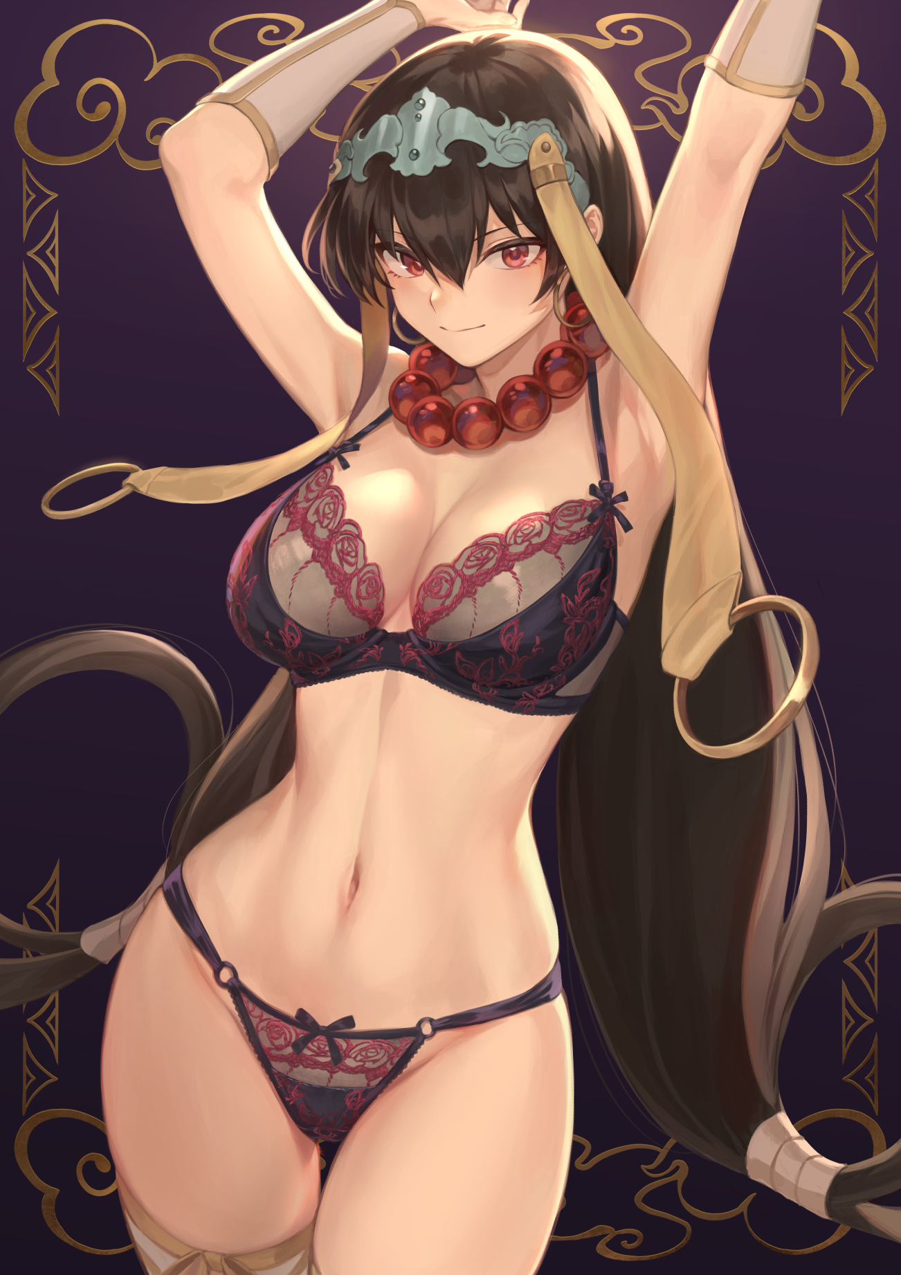 Xuanzang (Fate) - NSFW, Аниме, Anime Art, Lingerie, Fate Grand Order, Xuanzang, Нижнее белье, Панцу, Sugoi Dekai