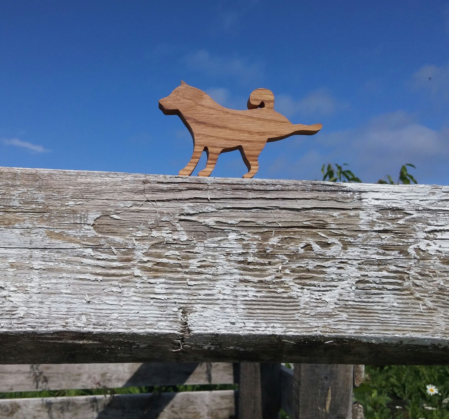 Wooden Shiba Jenga - My, Jenga, Shiba Inu, Jenga, Longpost