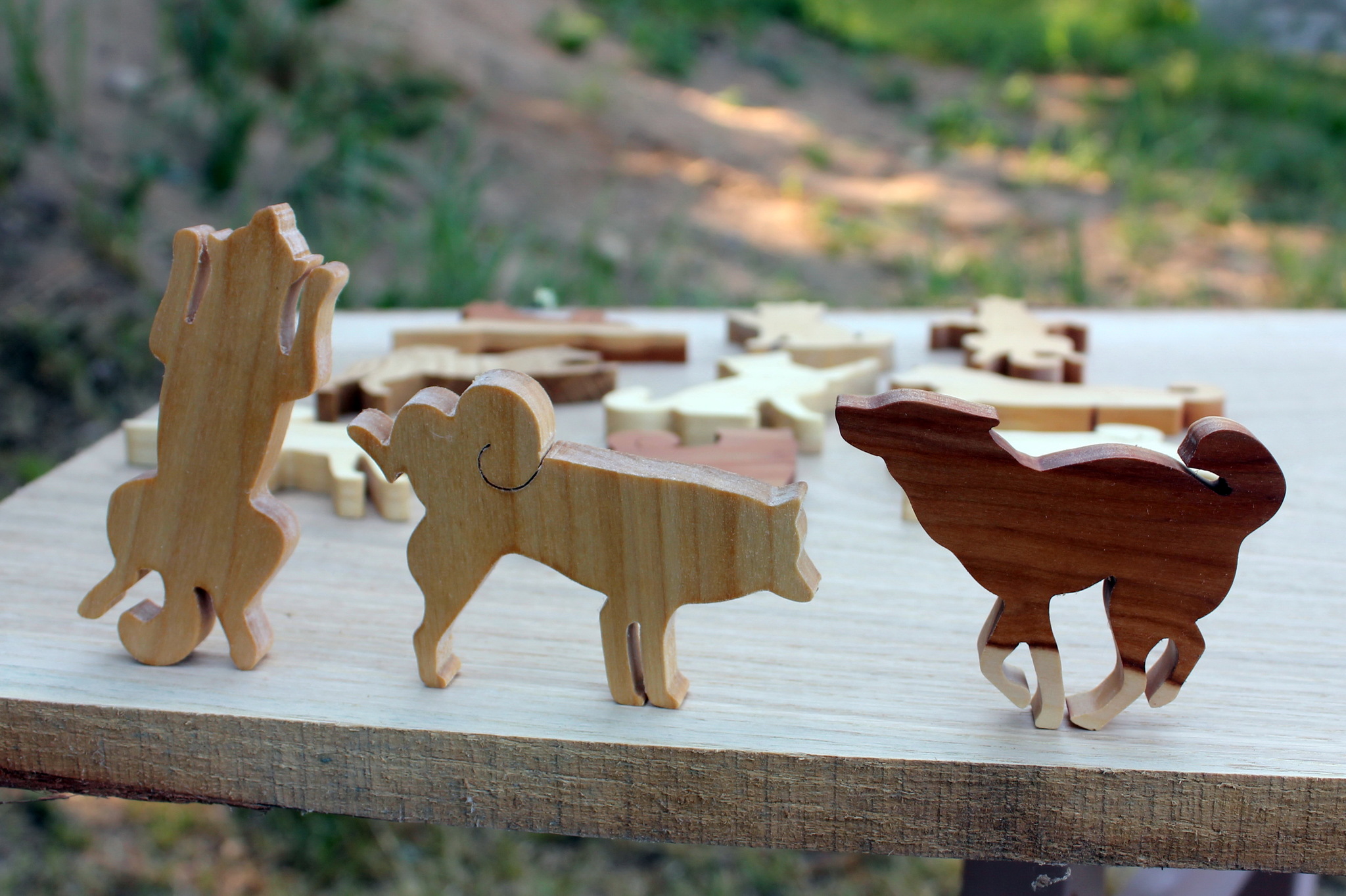 Wooden Shiba Jenga - My, Jenga, Shiba Inu, Jenga, Longpost