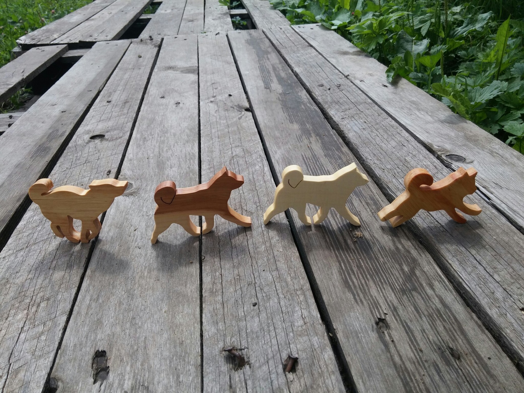 Wooden Shiba Jenga - My, Jenga, Shiba Inu, Jenga, Longpost