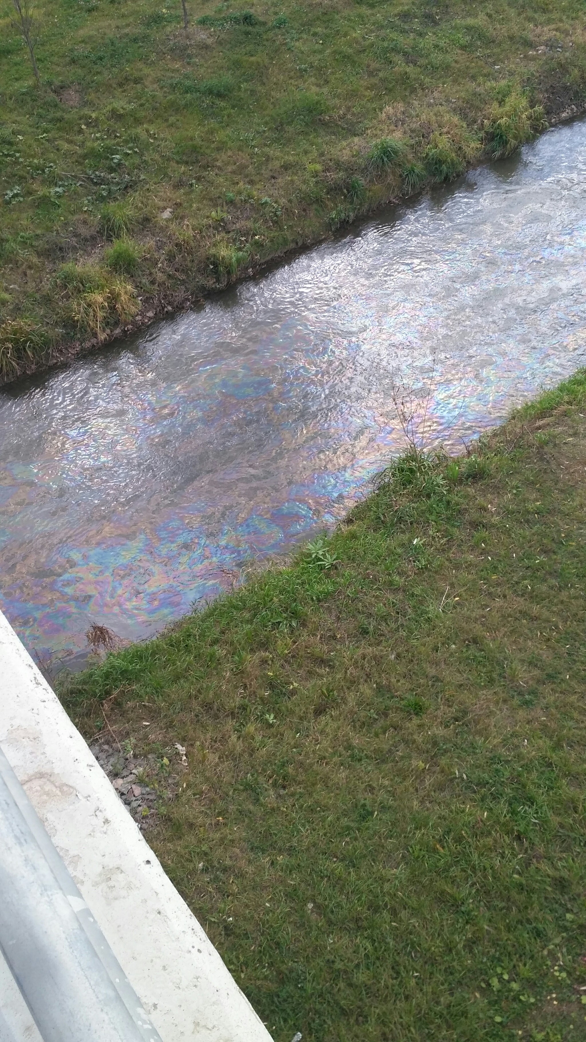 Moscow rainbow rivers - My, River, Moscow, Ecology