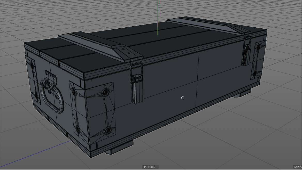 Military Crate | Cinema 4D - My, Cinema 4d, 3D, Box, Military, Substance painter, Marmoset Toolbag, Longpost, 3D modeling