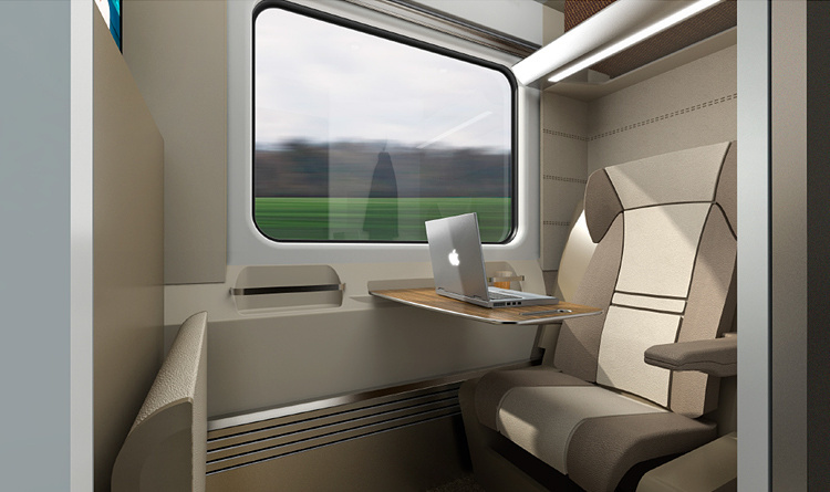 Transmashholding presented the concept of the most comfortable carriage. - Railway, Transmashholding, Longpost, Industrial Design