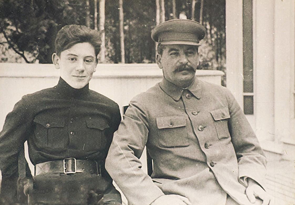 Василий и Иосиф Сталин