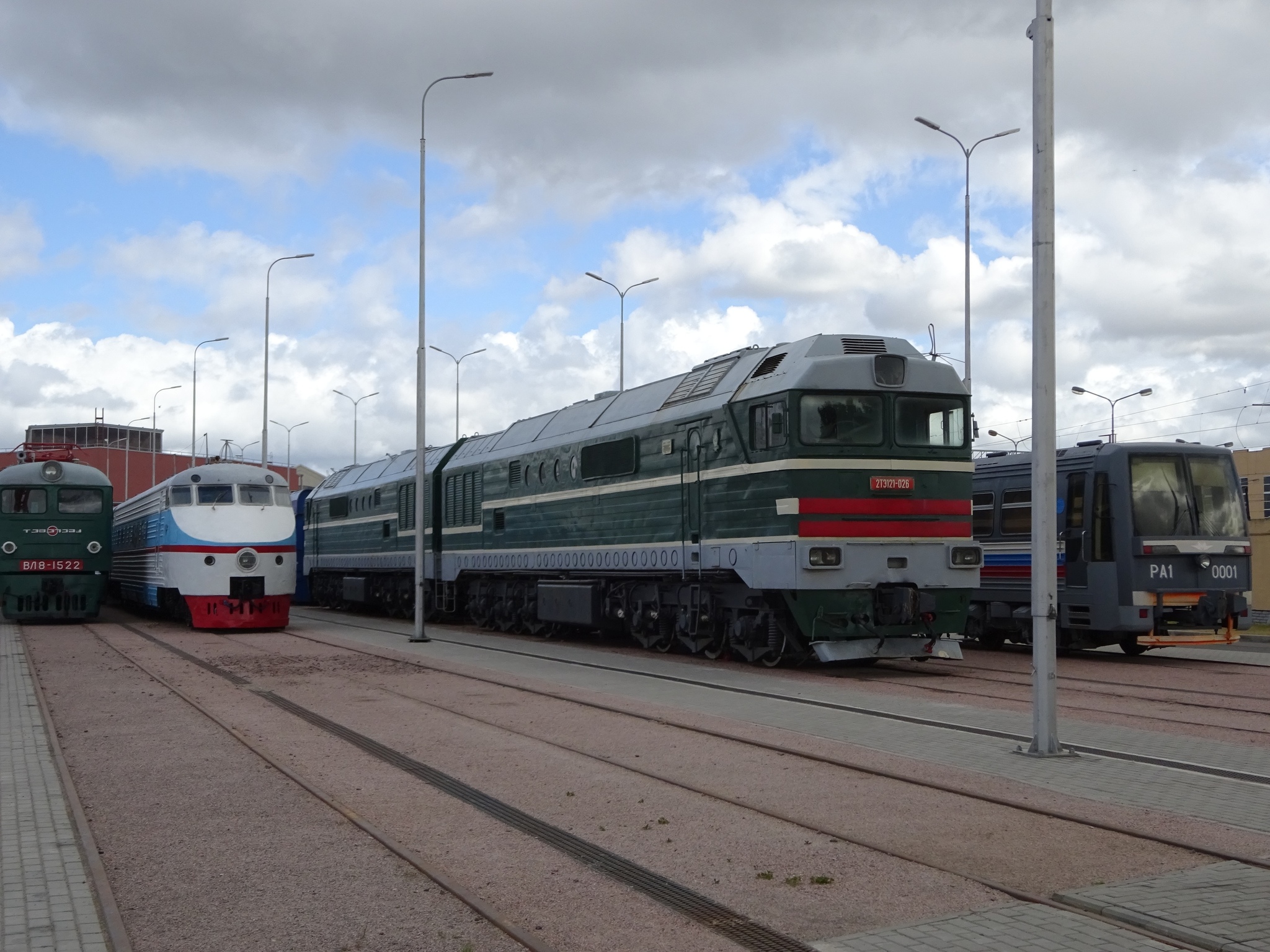 Russian Railway Museum, St. Petersburg - My, Locomotive, Saint Petersburg, Museum of Russian Railways, Museum, A train, Video, Longpost