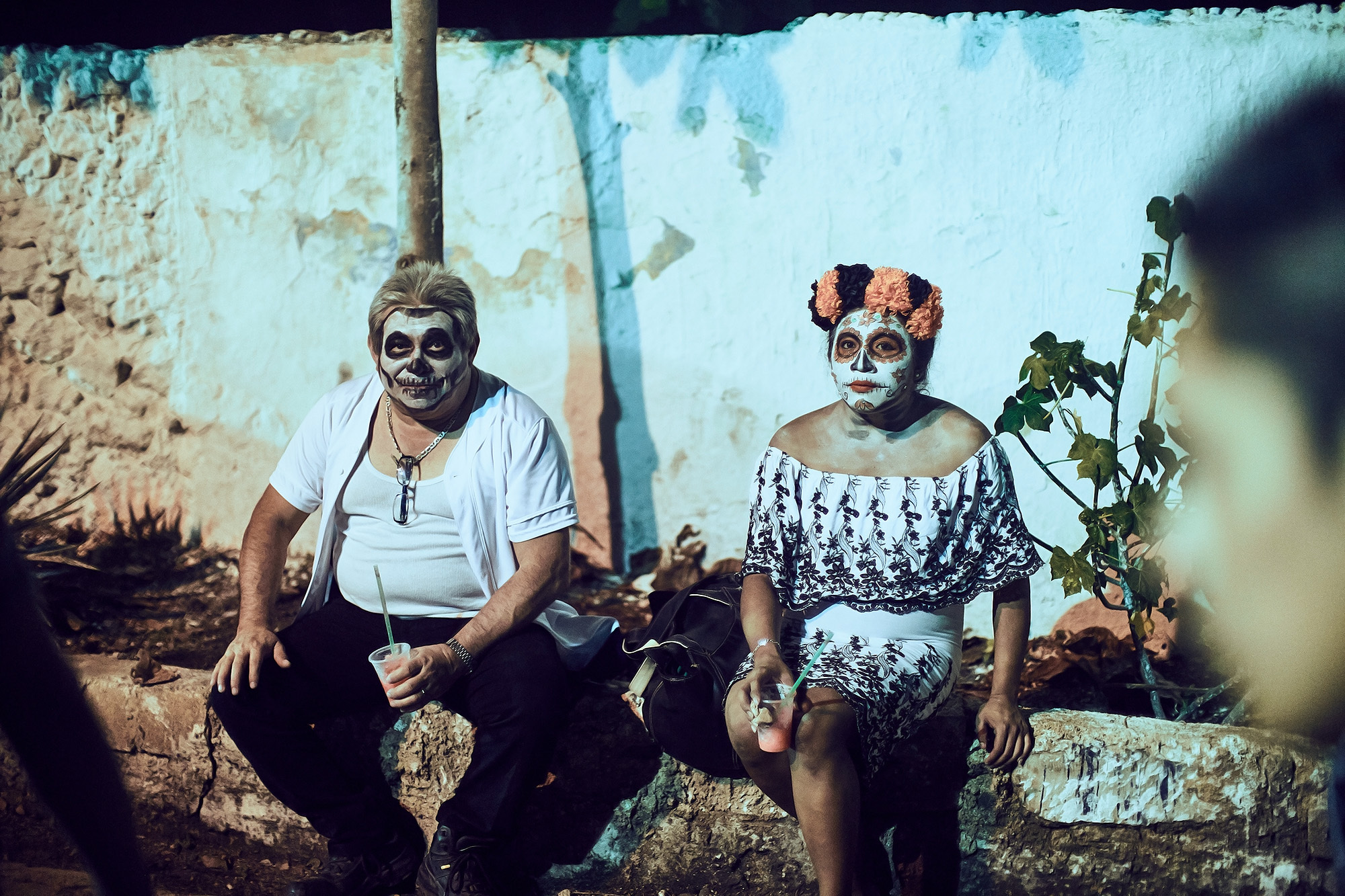 Day of the Dead in Mexico - My, Mexico, Central America, The photo, Night, The day of the Dead, Longpost