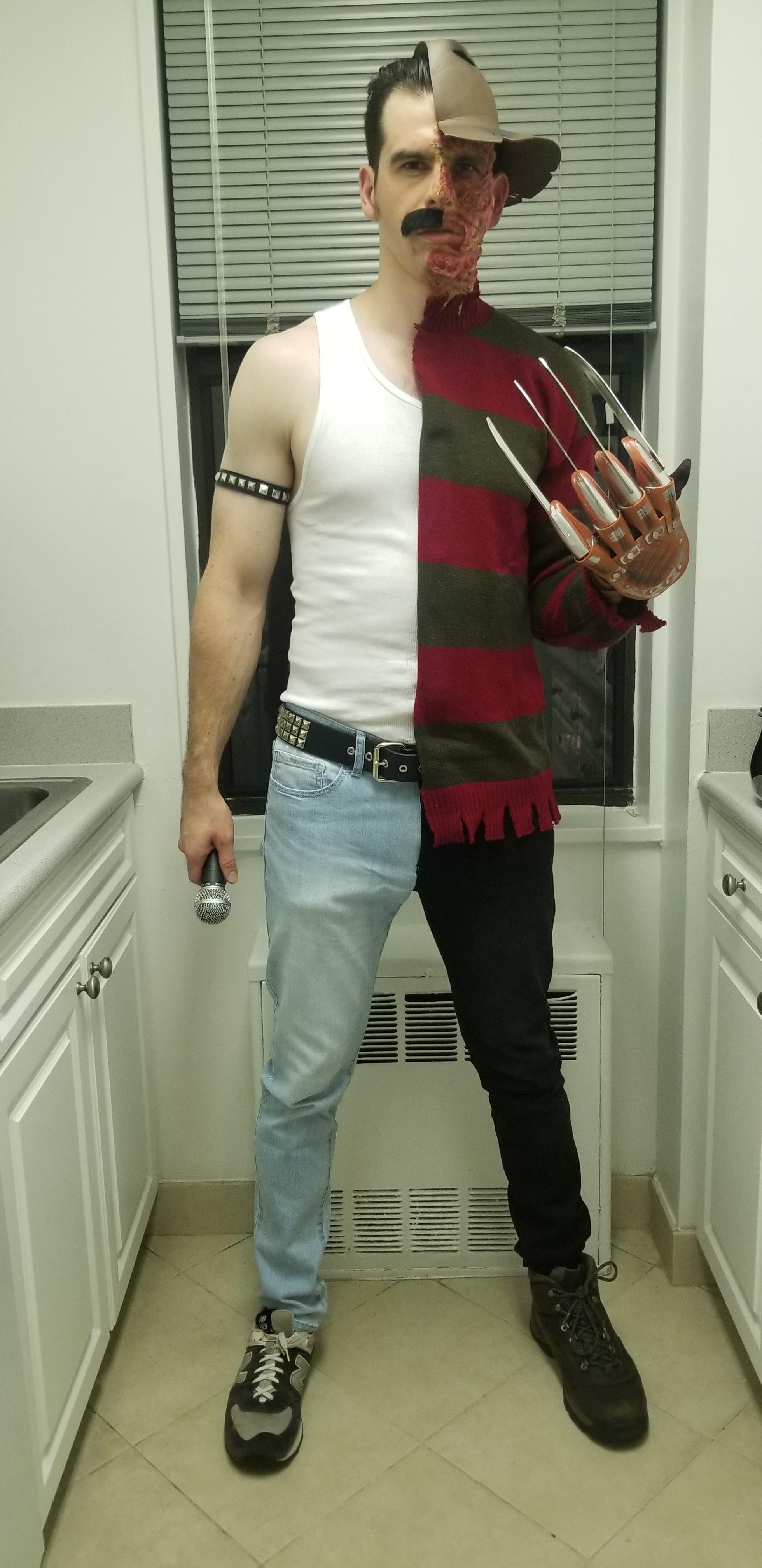 Freddie Mercury - Cosplay, Halloween, Freddie Mercury, Freddy Krueger