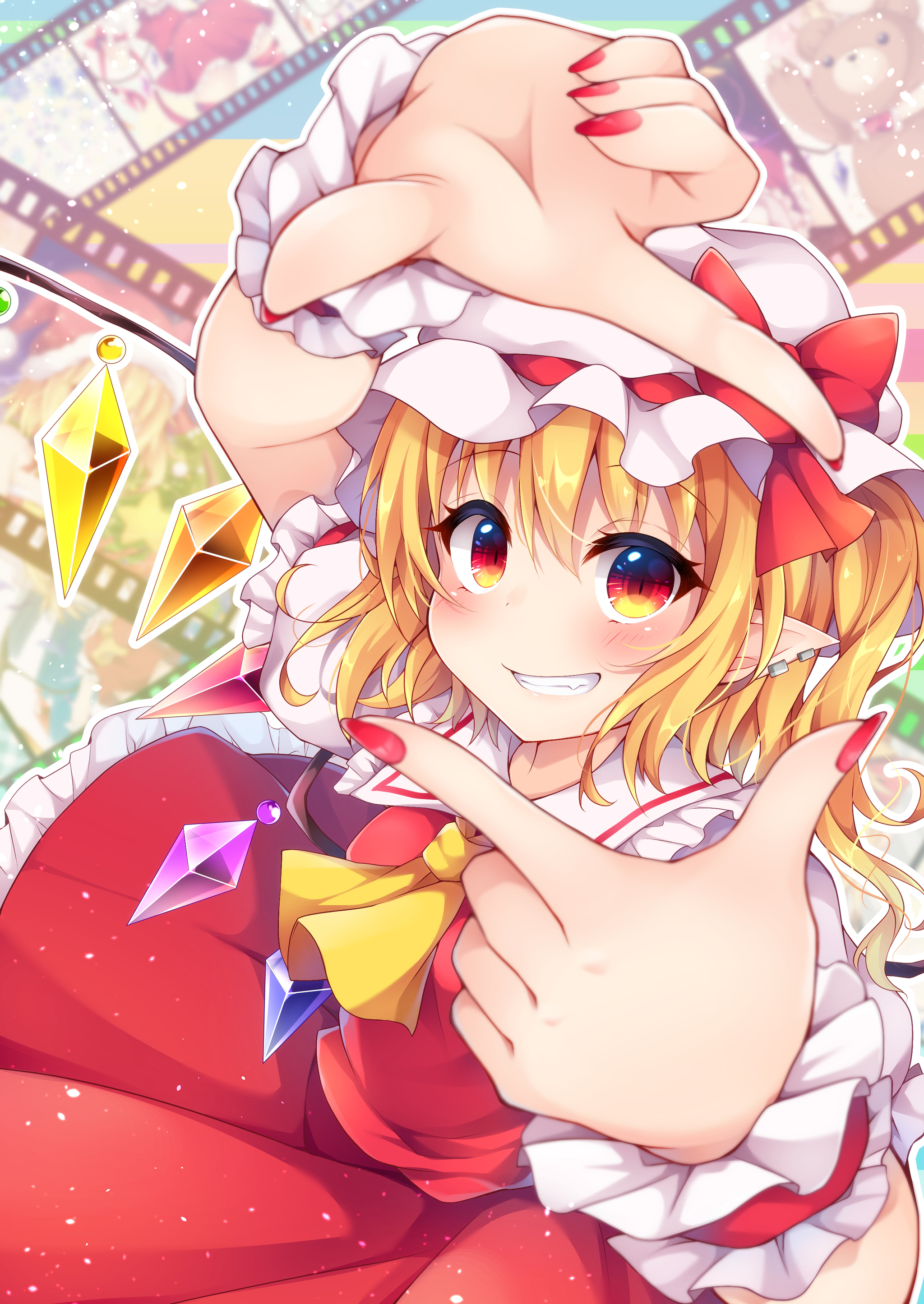 Flandre Scarlet - Touhou, Flandre scarlet, Anime art, Anime, Not anime, Miy