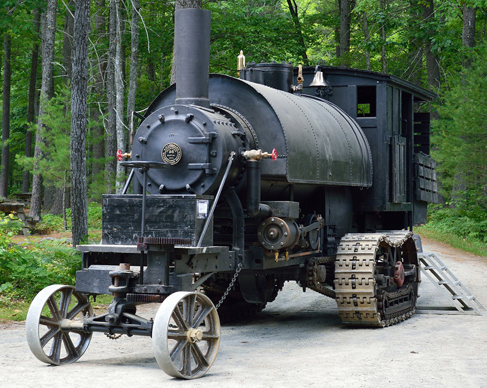 Real steampunk. Crawler steam locomotive. - Locomotive, Tractor, Longpost, Technics, Transport