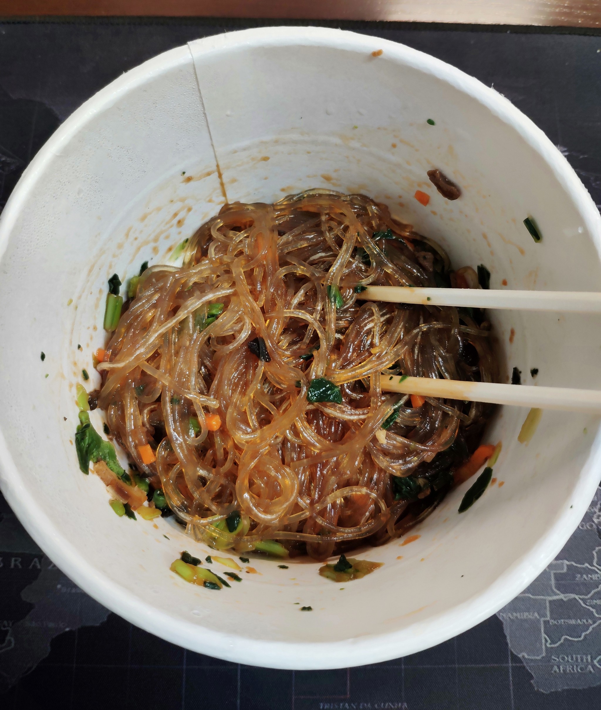 Доширакология. Стеклянная лапша. Ottogi Japchae. | Пикабу