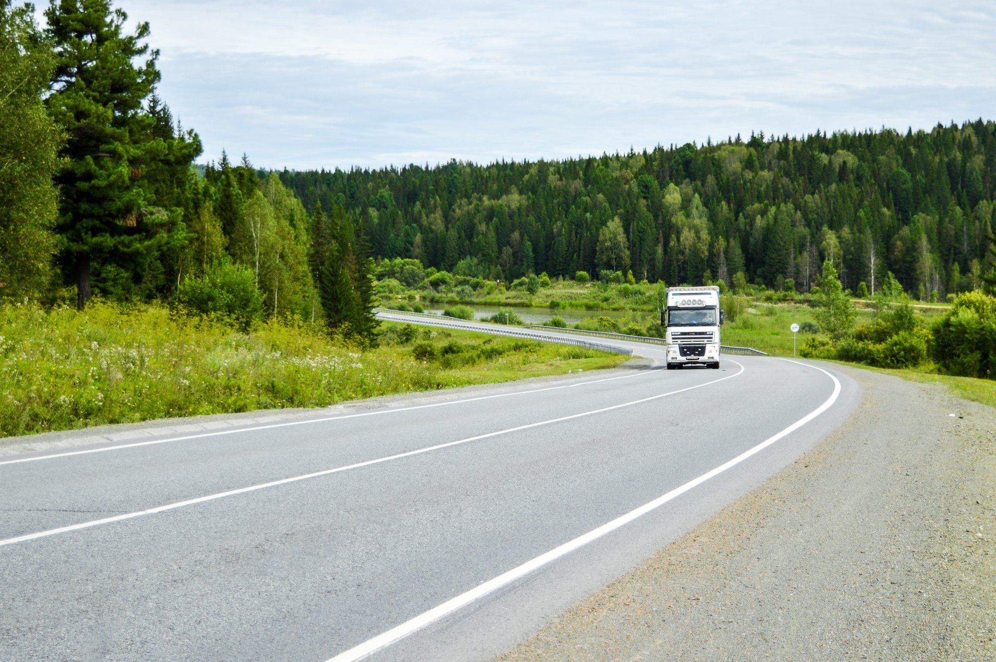 Beautiful Russian roads - Russian roads, Road, Russia, A selection, beauty, Longpost