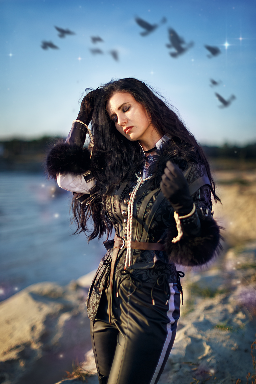 Yennefer of Vengerberg Cosplay Art - My, Witcher, The Witcher 3: Wild Hunt, Yennefer, Russian cosplay, Cosplay, Art, Longpost